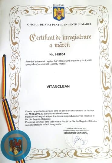 marca inregistrata vitanclean