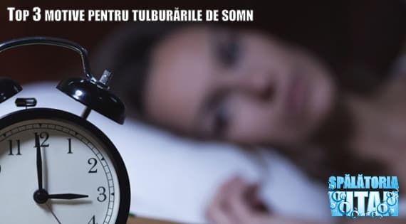 Top 3 motive pentru tulburările de somn